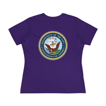 US Navy Women's Short Sleeve Crewneck Tee