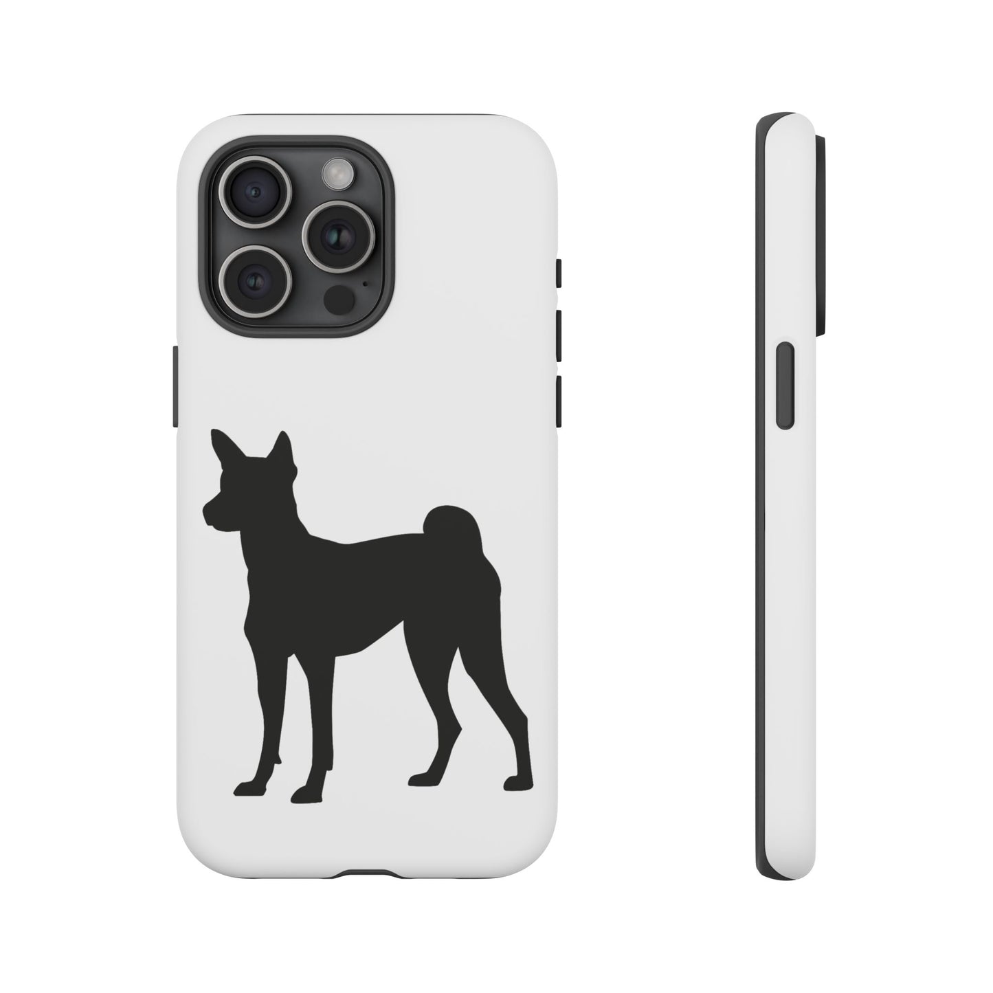 Basenji Silhouette iPhone Case