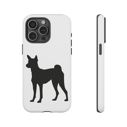 Basenji Silhouette iPhone Case