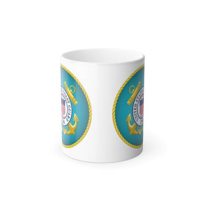 US Coast Guard Color Changing Mug