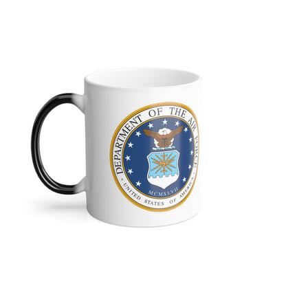 US Air Force Color Changing Mug