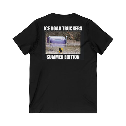 Ice Road Truckers Unisex Short Sleeve V-Neck Tee