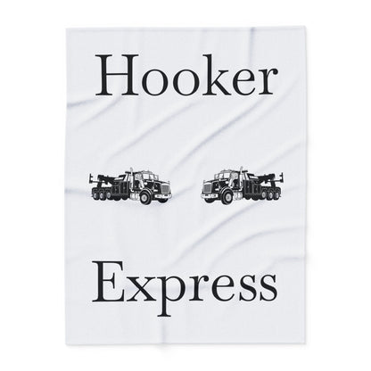 H**ker Express Heavy Tow Truck Arctic Fleece Blanket