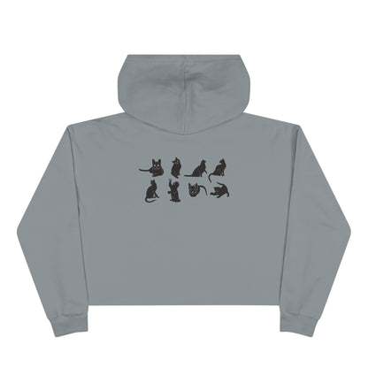 Cats Women's Crop Hoodie
