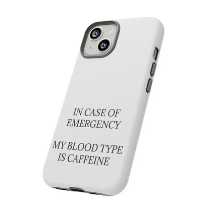 Blood Type iPhone Case
