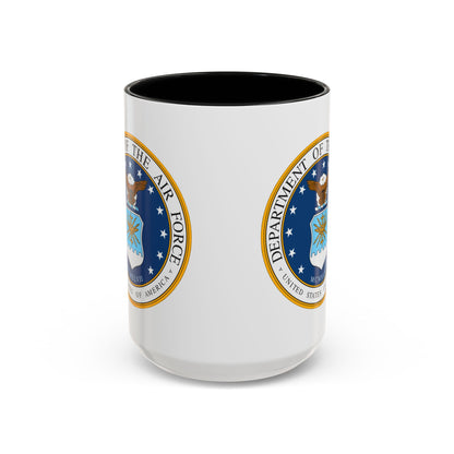 US Air Force 2-Tone Coffee Mug