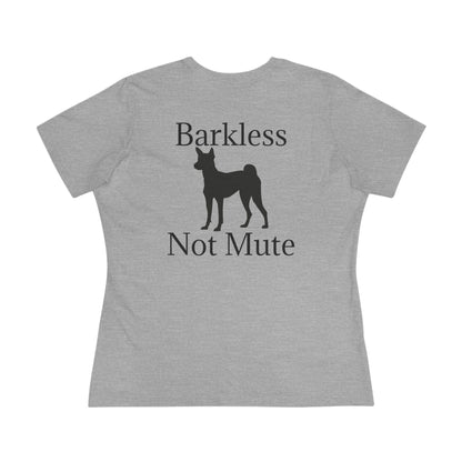 Barkless Not Mute Women's Short Sleeve Crewneck Tee
