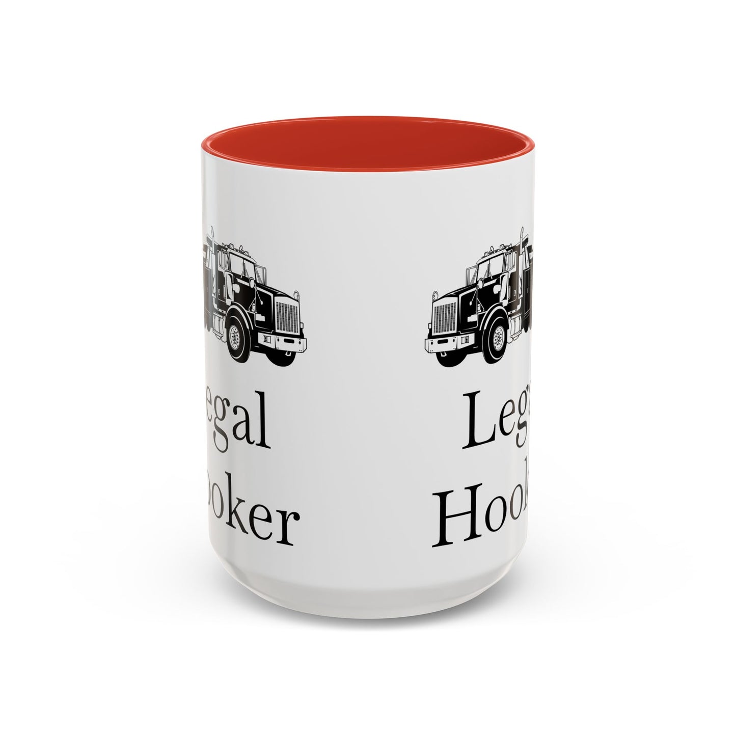 Legal H**ker Heavy Tow Truck 2-Tone Coffee Mug