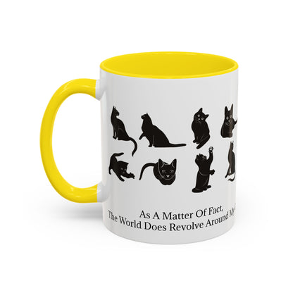 Matter Of Fact Cat 2-Tone Coffee Mug