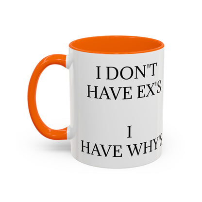 X's And Y's 2-Tone Coffee Mug