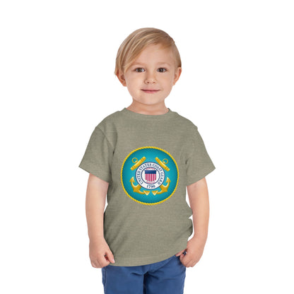 US Coast Guard Toddler Unisex Short Sleeve Crewneck Tee