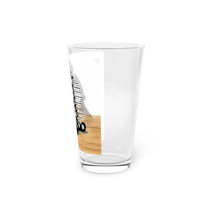 Naughty Cat Drinking Glass