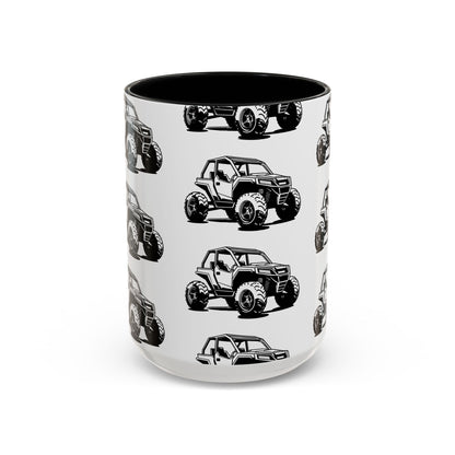 Off The Beaten Path Side By Side 2-Tone Coffee Mug