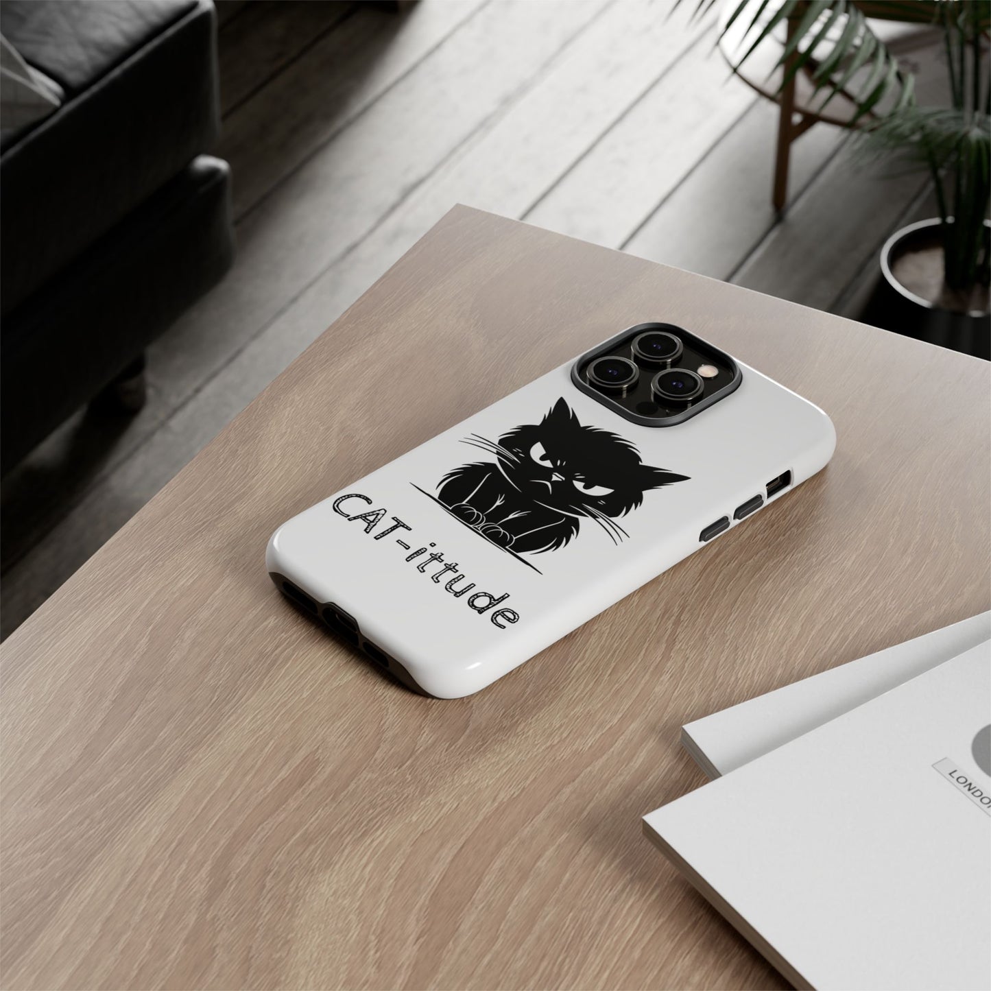 CAT-ittude iPhone Case