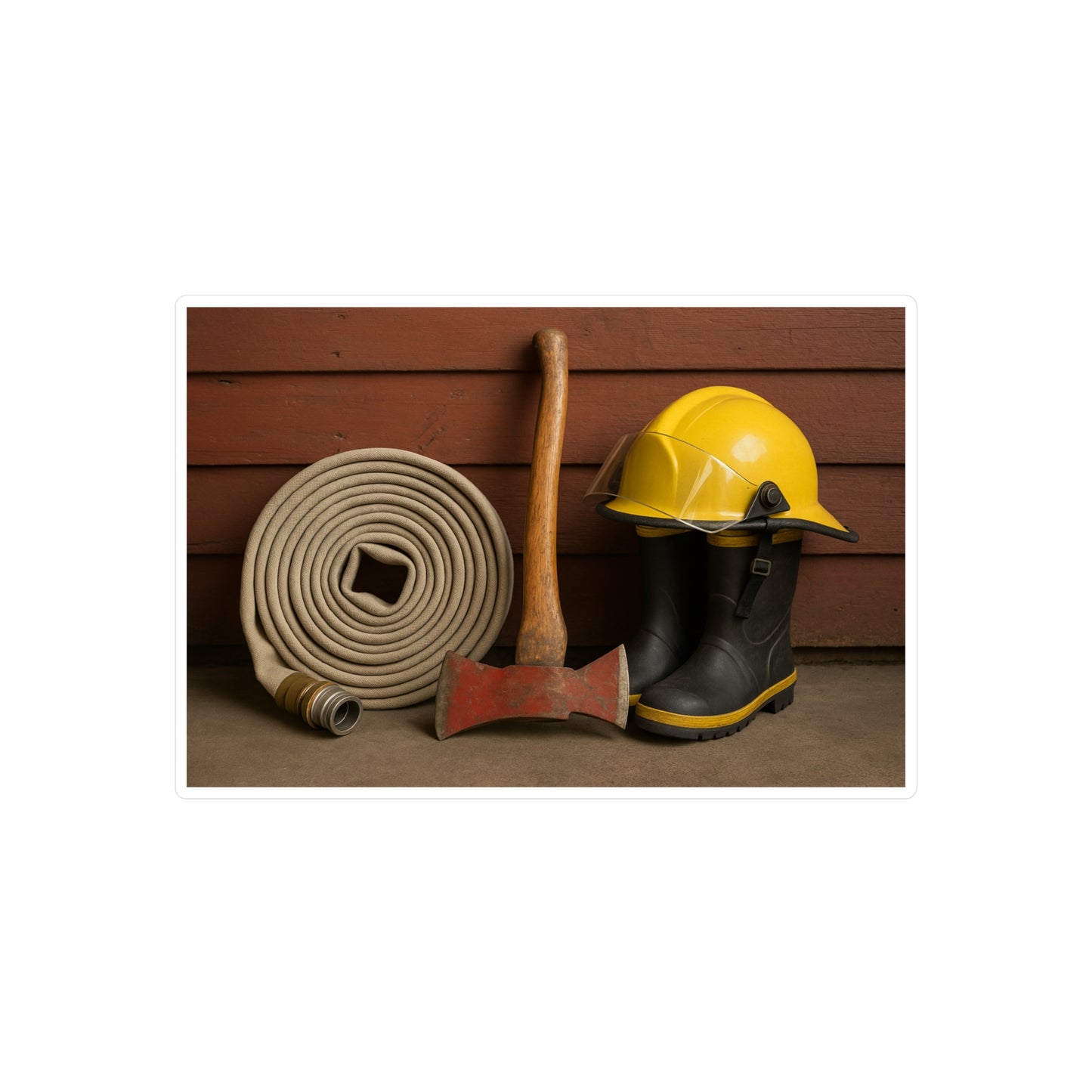 Fire/Rescue Appreciation Vinyl Decal