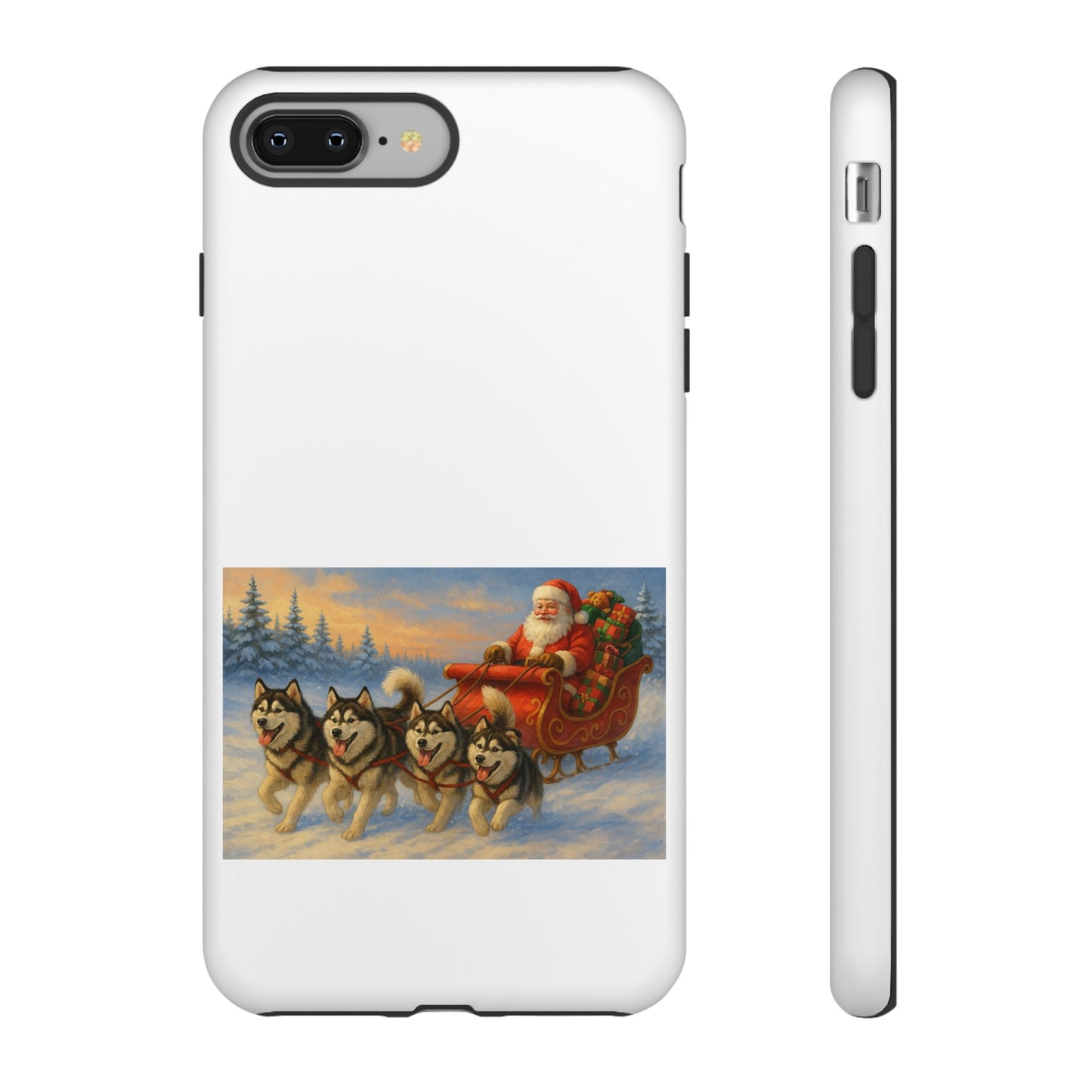 Dashing Through The Snow iPhone Case