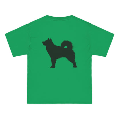 Malamute Silhouette Men's Short-Sleeve Crewneck Tee