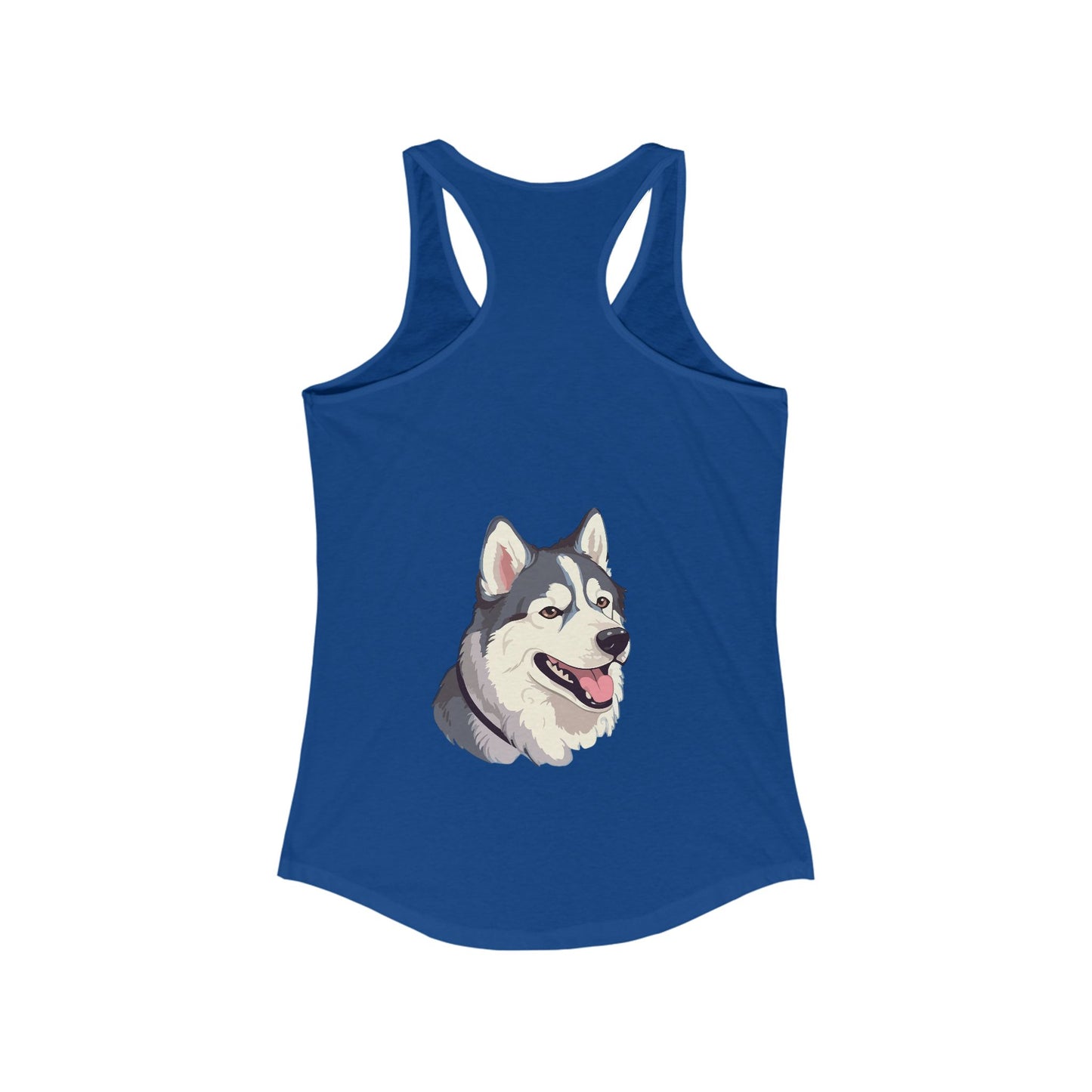 Malamute Head Women's Racerback Tank