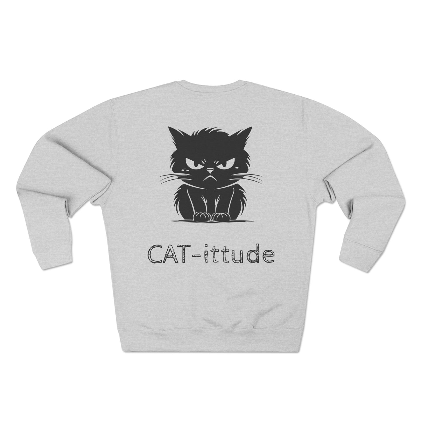 CAT-ittude Unisex Crewneck Sweatshirt
