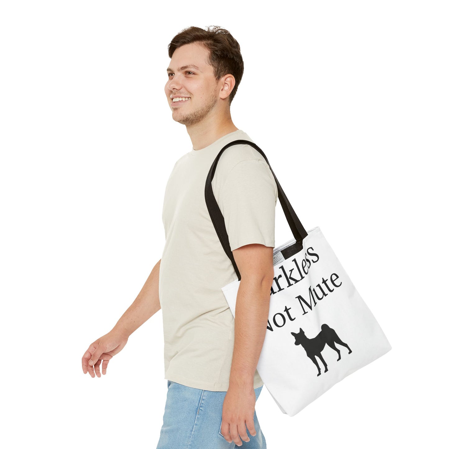 Barkless Not Mute Tote Bag