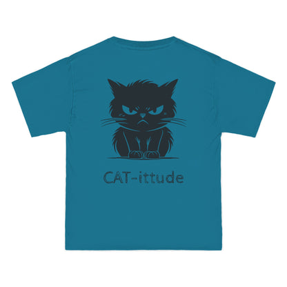 Cat-ittude Men's Short-Sleeve Crewneck Tee