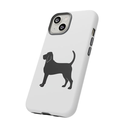 Bloodhound Silhouette iPhone Case