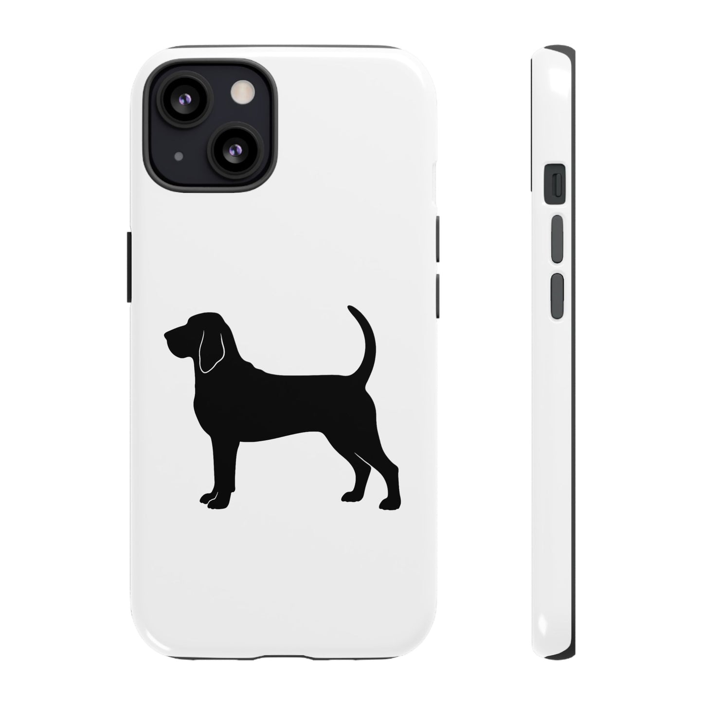 Bloodhound Silhouette iPhone Case