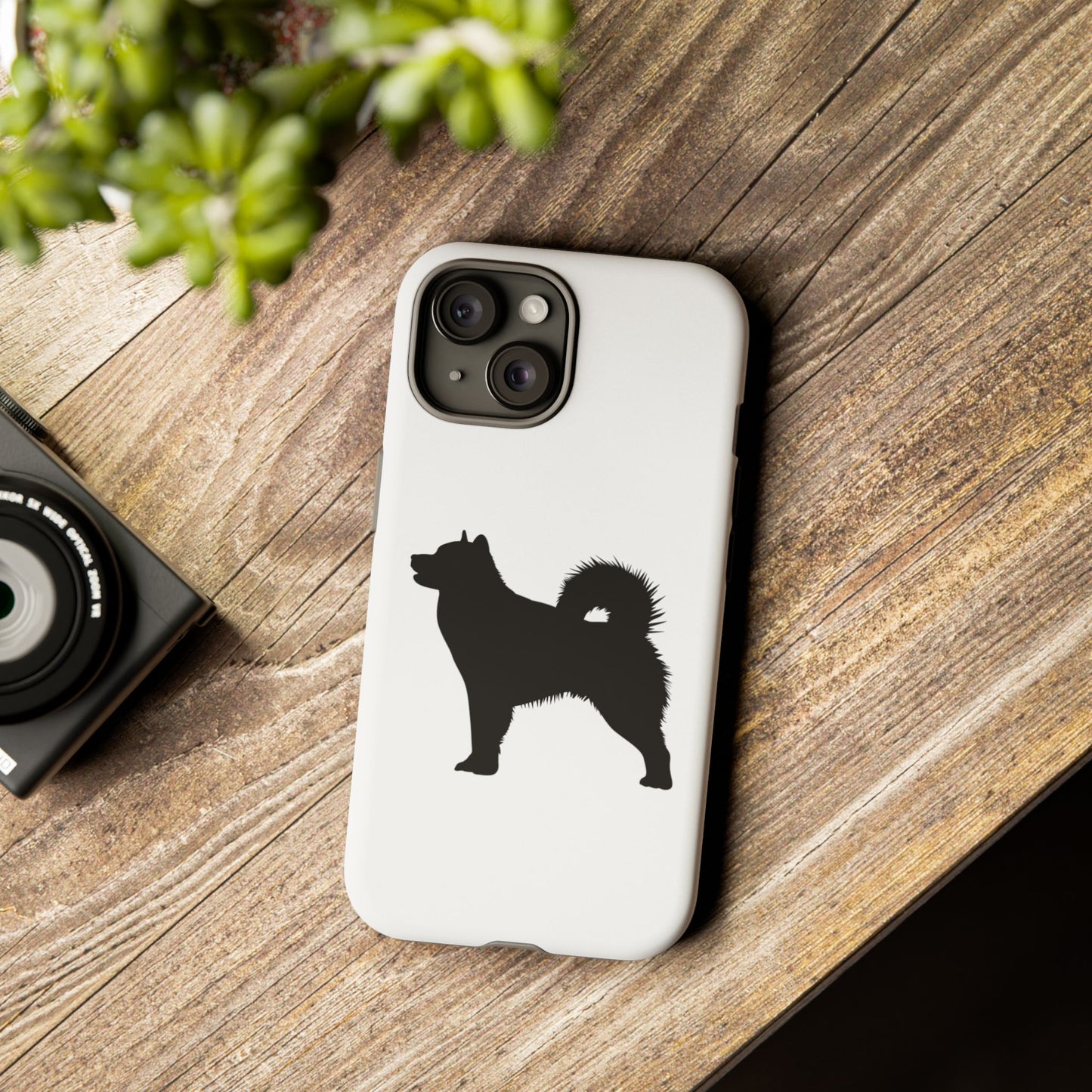 Malamute Silhouette iPhone Case