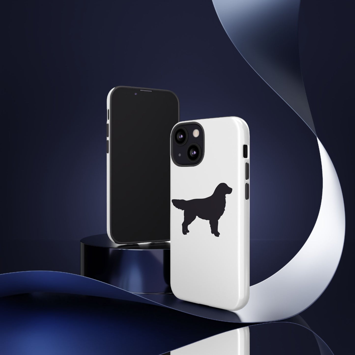 Golden Silhouette iPhone Case