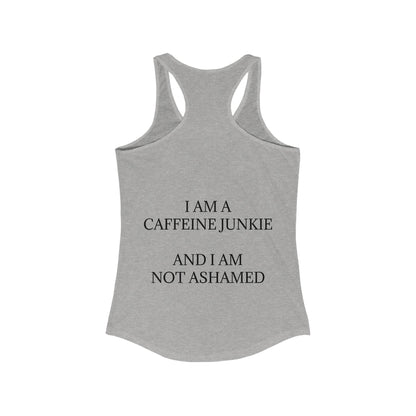 Caffeine Junkie Women's Racerback Tank