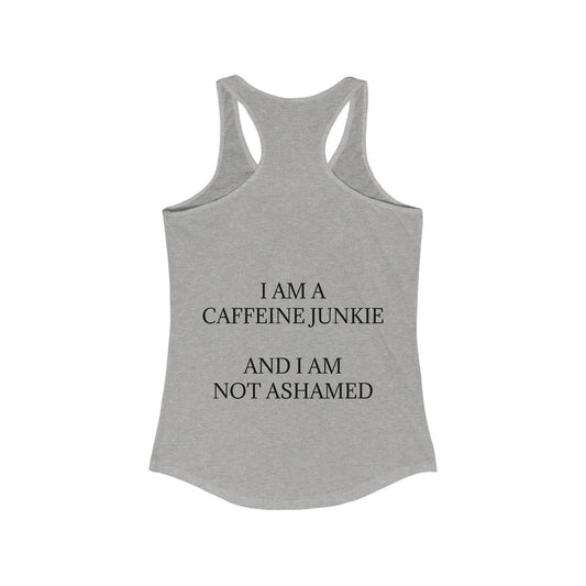 Caffeine Junkie Women's Racerback Tank