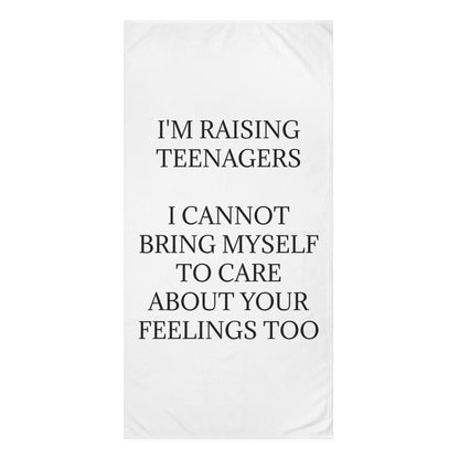 Raising Teenagers Mink-Cotton  Beach Towel
