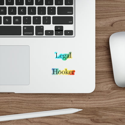 Legal H**ker Holographic Sticker