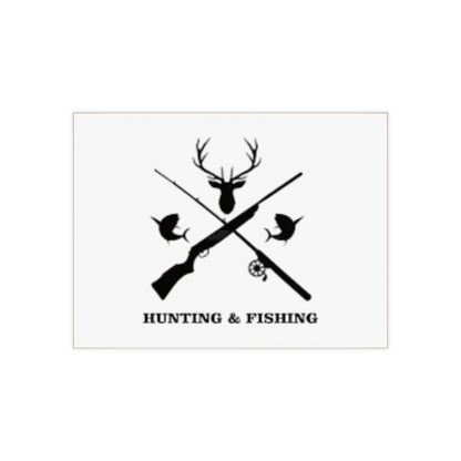 Hunting/Fishing Ceramic Photo Tile