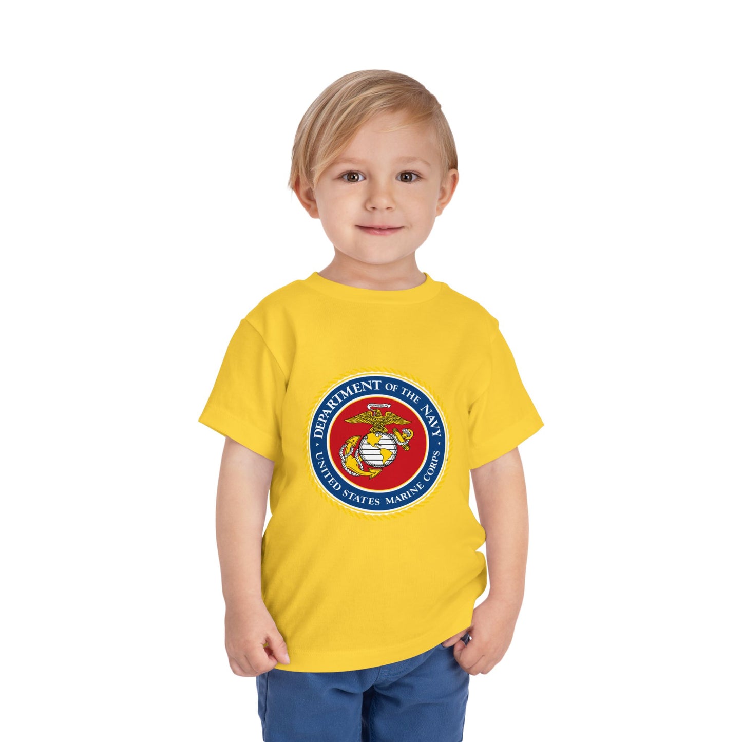 US Marine Corps Toddler Unisex Short Sleeve Crewneck Tee