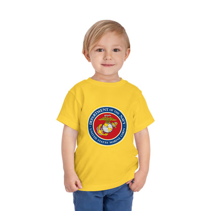 US Marine Corps Toddler Unisex Short Sleeve Crewneck Tee