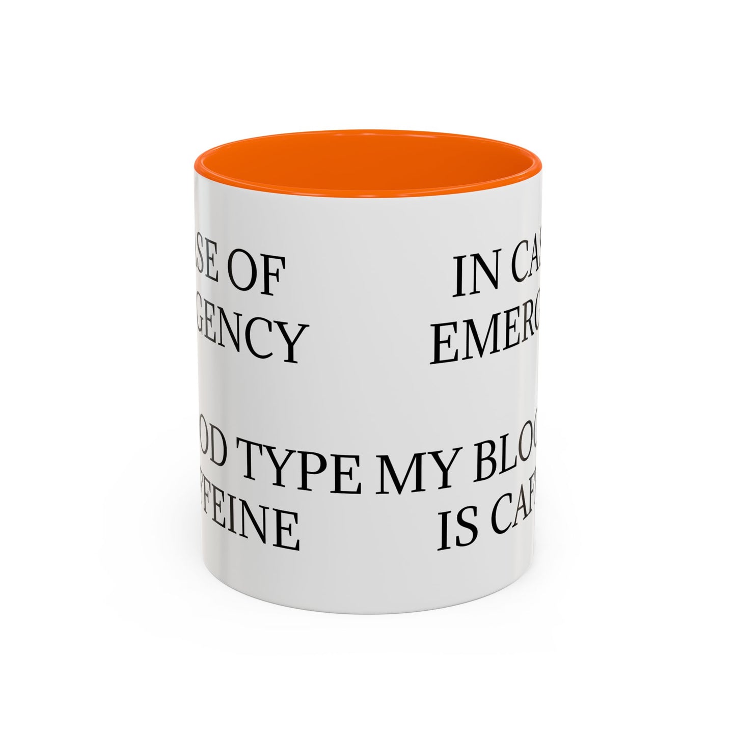 Blood Type 2-Tone Coffee Mug