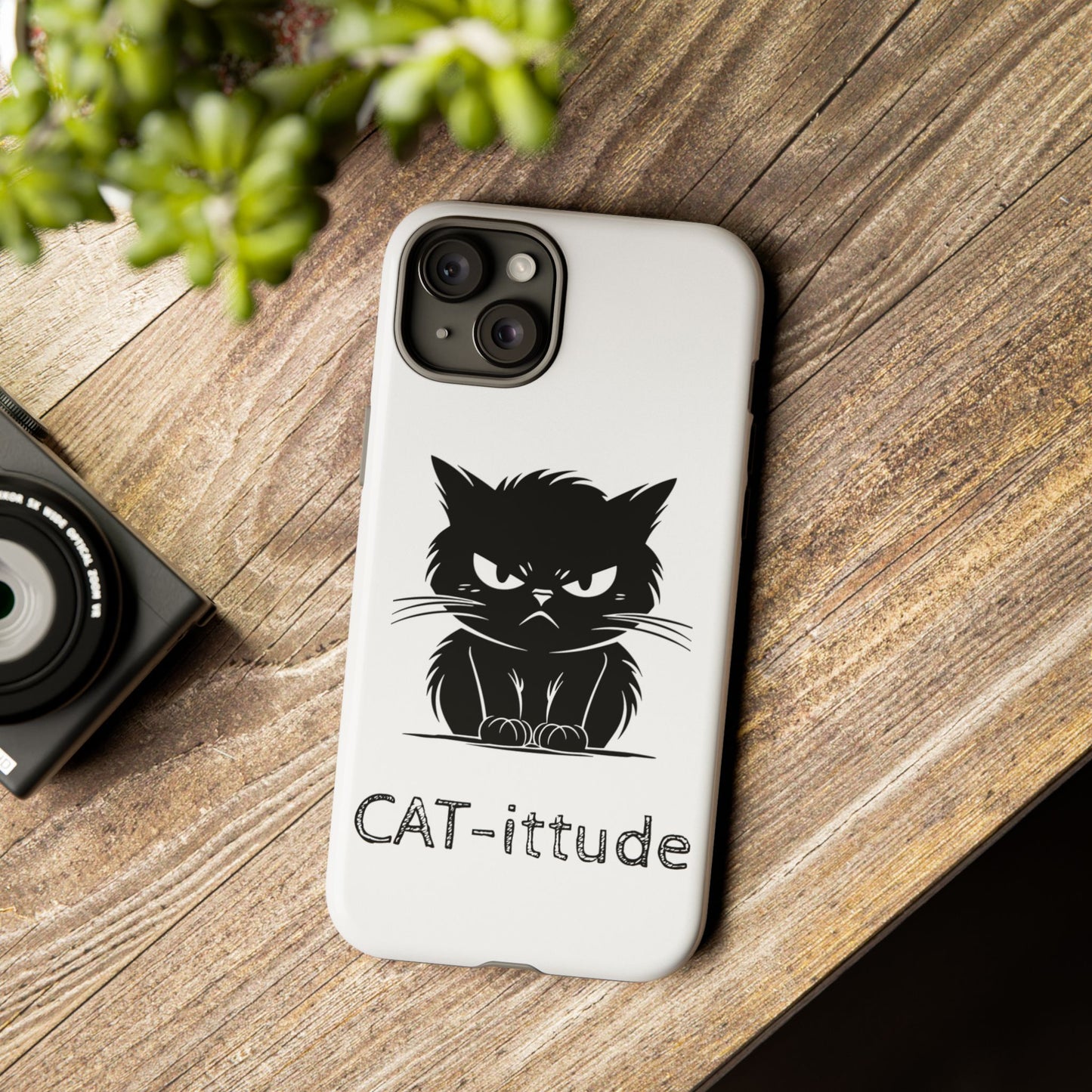 CAT-ittude iPhone Case