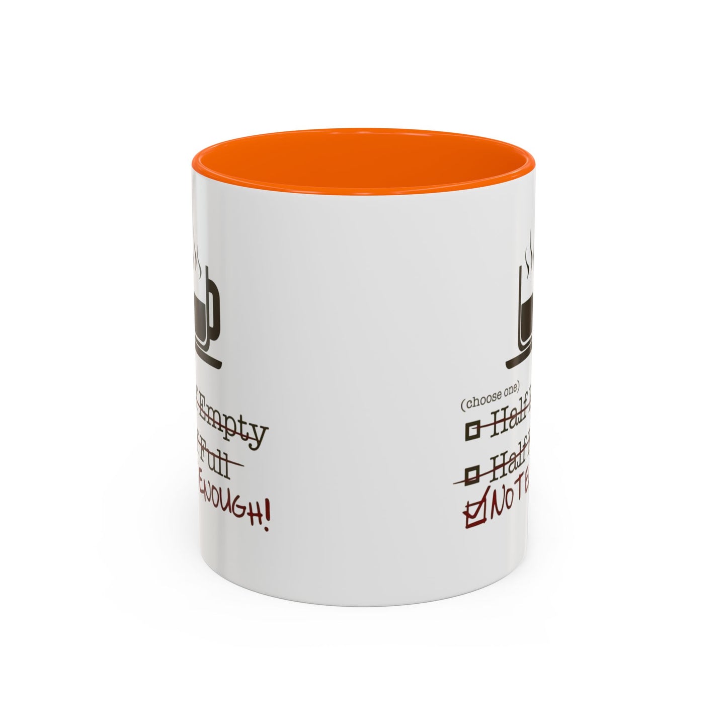 Not Enough 2-Tone Coffee Mug