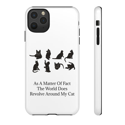 Matter Of Fact Cat iPhone Case