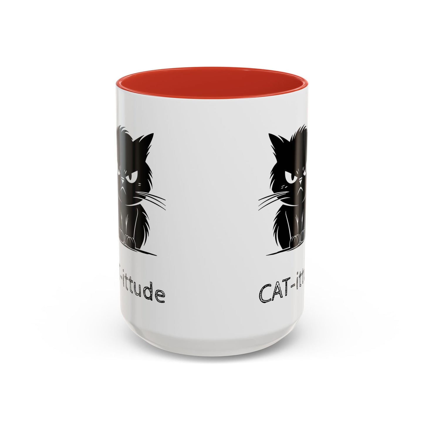CAT-ittude 2-Tone Coffee Mug