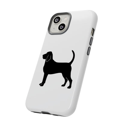 Bloodhound Silhouette iPhone Case