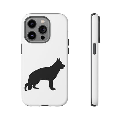 German Shepherd Silhouette iPhone Case