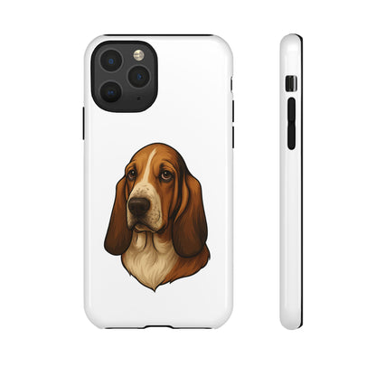 Basset Hound Head iPhone Case
