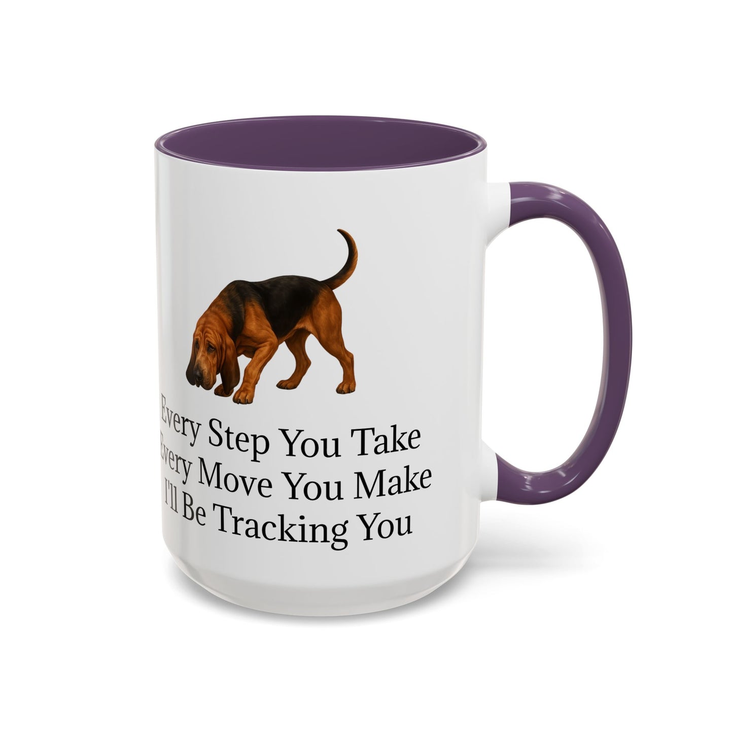 Tracking You 2-Tone Coffee Mug