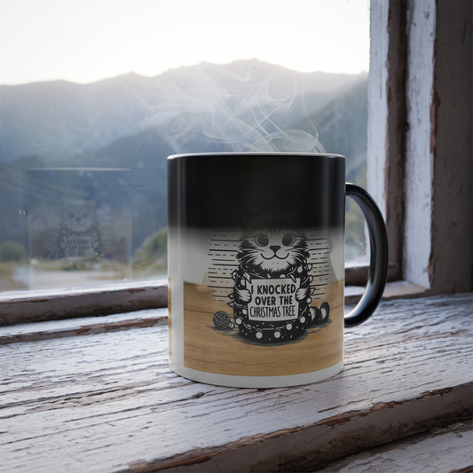 Naughty Cat Color Changing Mug
