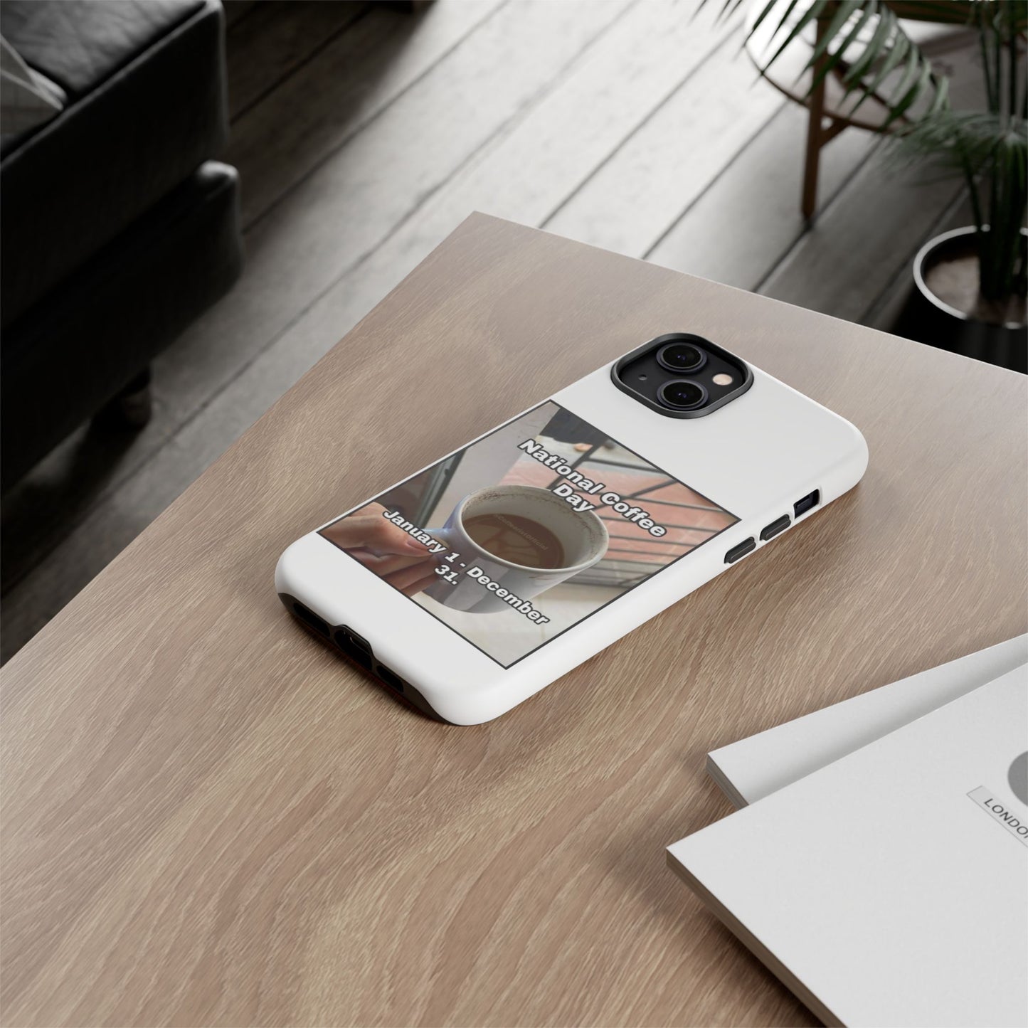 National Coffee Day iPhone Case