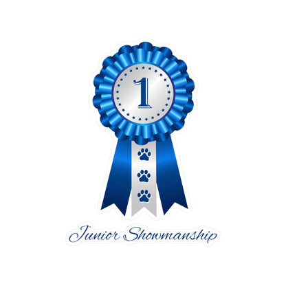 Junior Showmanship Vinyl Decal
