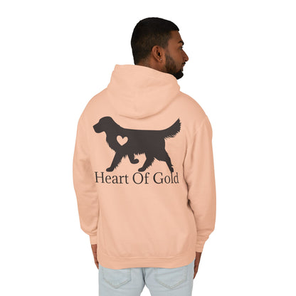 Heart Of Gold Unisex Lightweight Hoodie