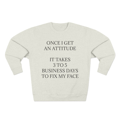 Fix My Face Unisex Crewneck Sweatshirt
